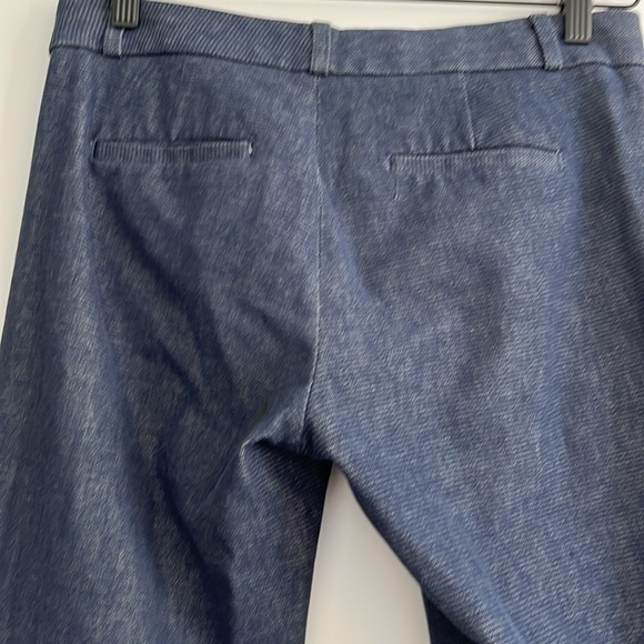 Banana Republic Blue Skinny Leg Dress Pants – Denim Look & Stretchy Fit - Picture 6 of 6